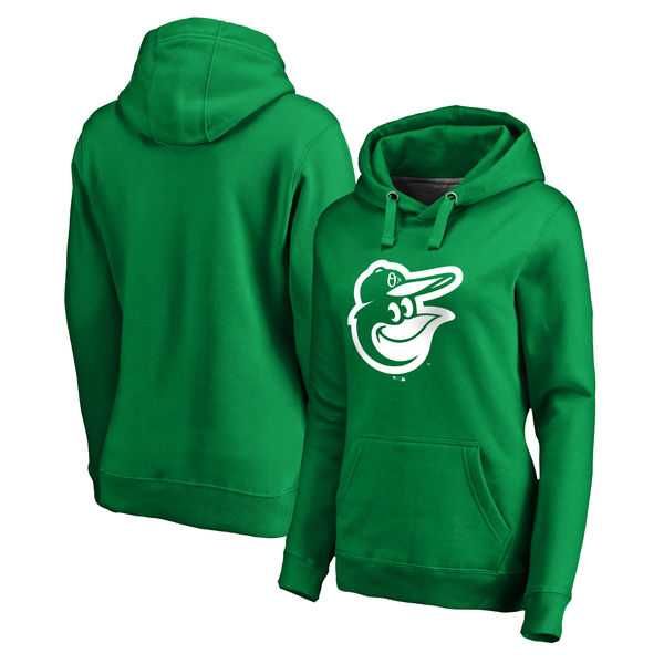 Women Baltimore Orioles Fanatics Branded Kelly Green St. Patrick's Day White Logo Pullover Hoodie,We sell and wholesale Women Baltimore Orioles Fanatics Branded Kelly Green St. Patrick's Day White Logo Pullover Hoodie on line form chian!